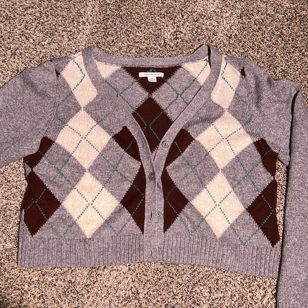 American eagle button up sweater cardigan WORN ONCE